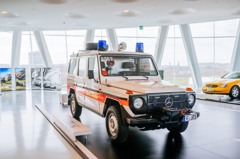 Lato, plaża i bezpieczeństwo: Mercedes-Benz 230 G w służbie DLRG 