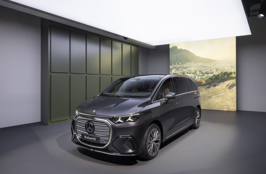 Nowy, elektryczny Mercedes-Benz VLE – nowa era przestrzeni i komfortu